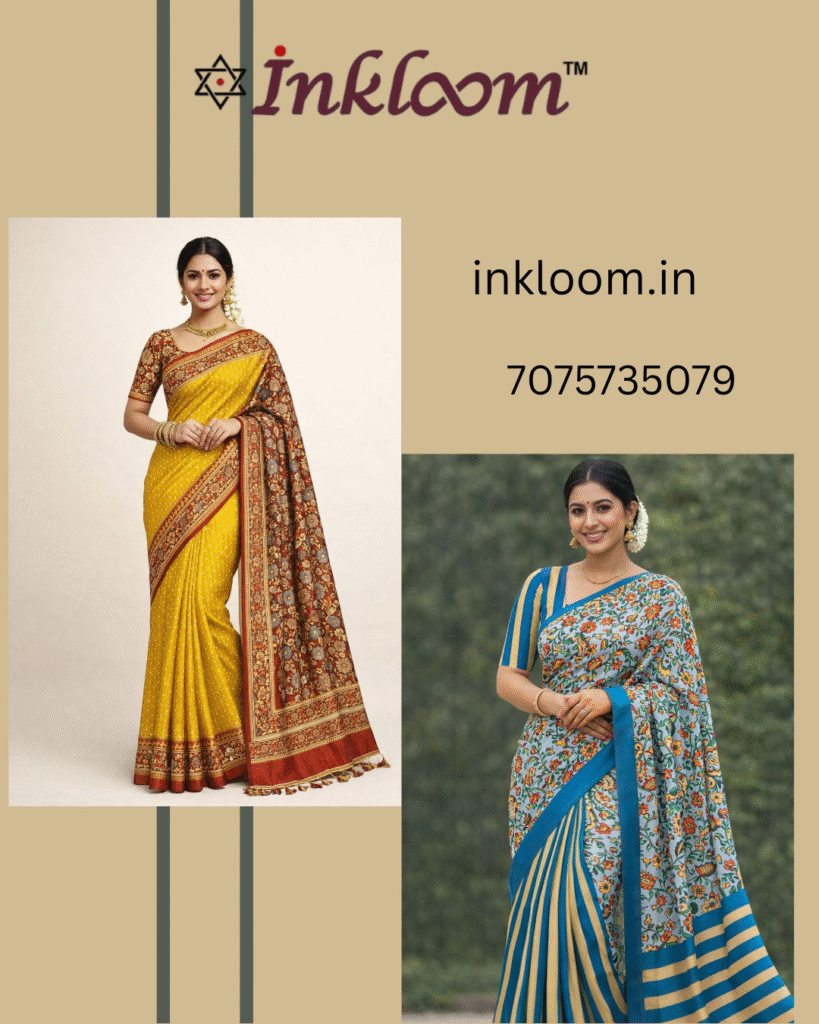 Custom Saree Printing Services for Businesses