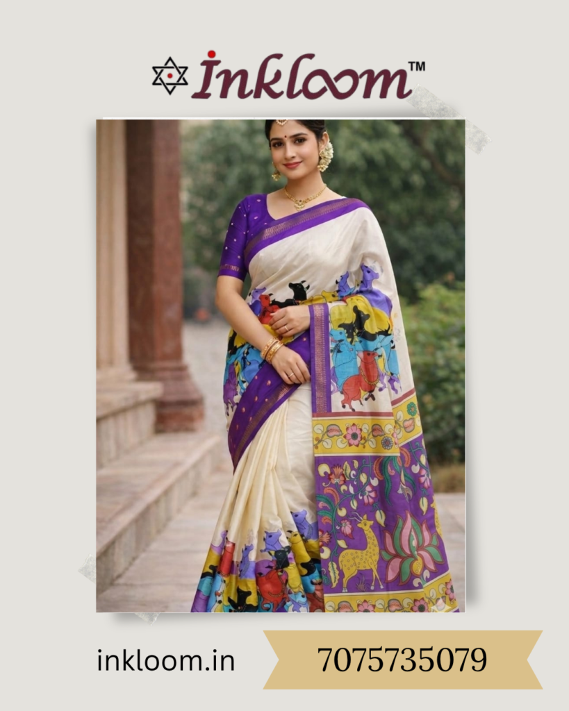 Designer Printed Sarees Online India