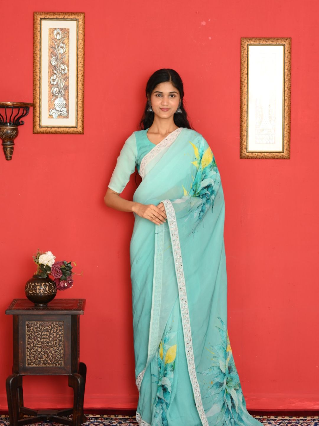 Ocean Petals Sarees