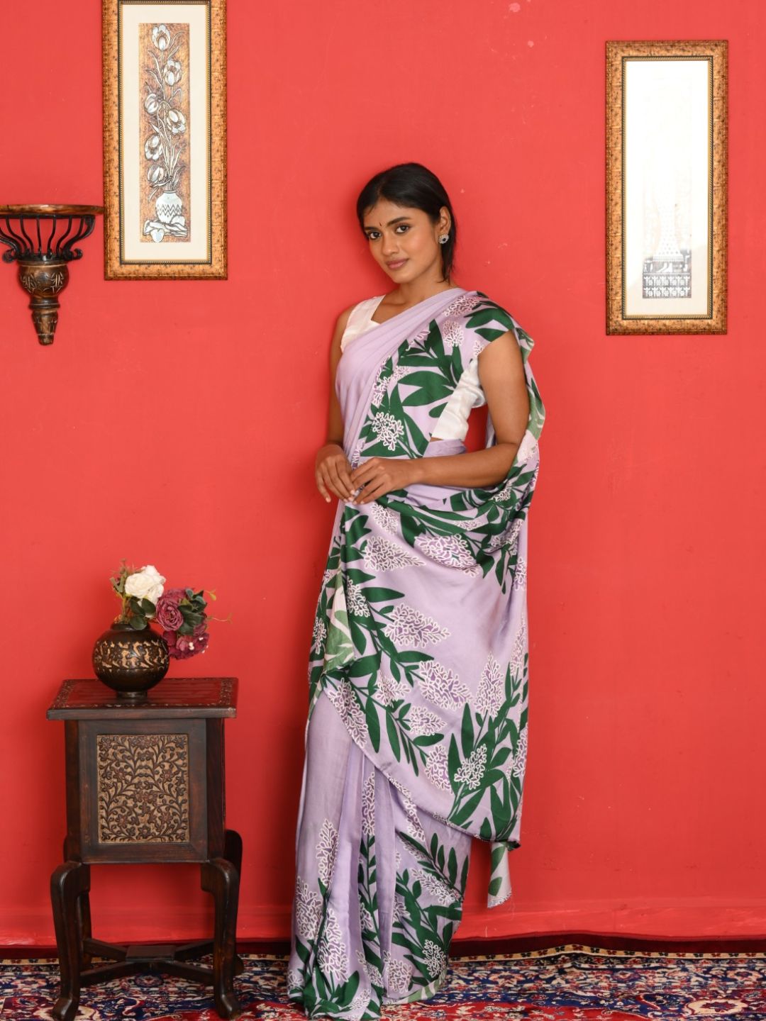 Lavender Fern Sarees