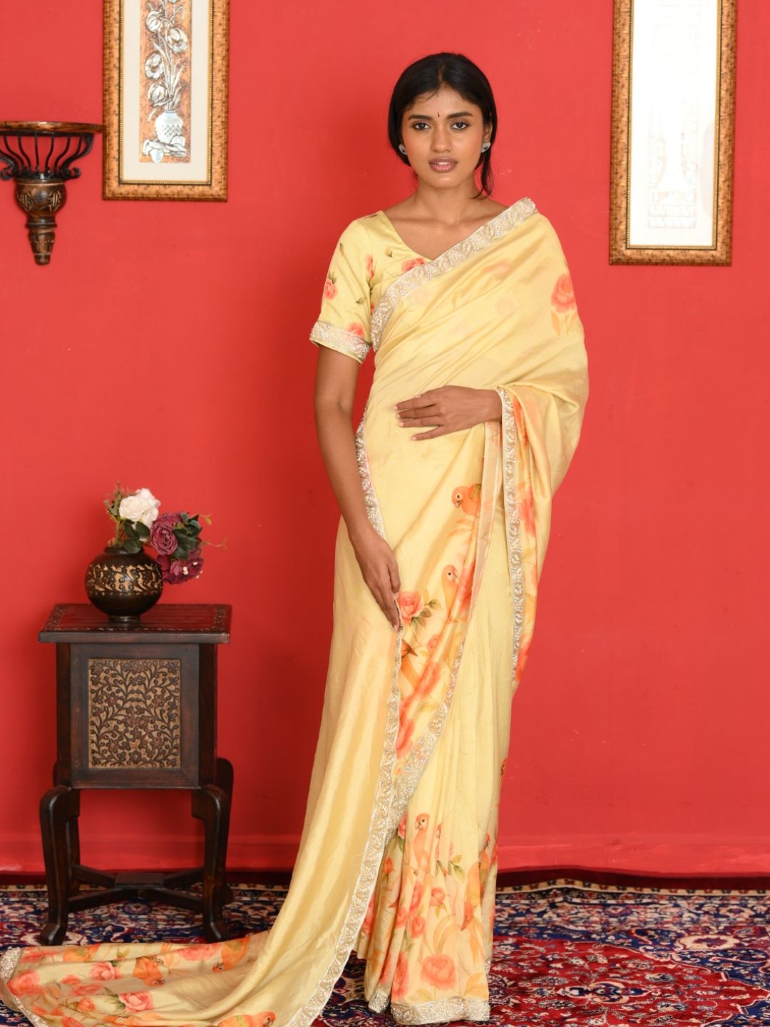 Lemon Blossom Sarees