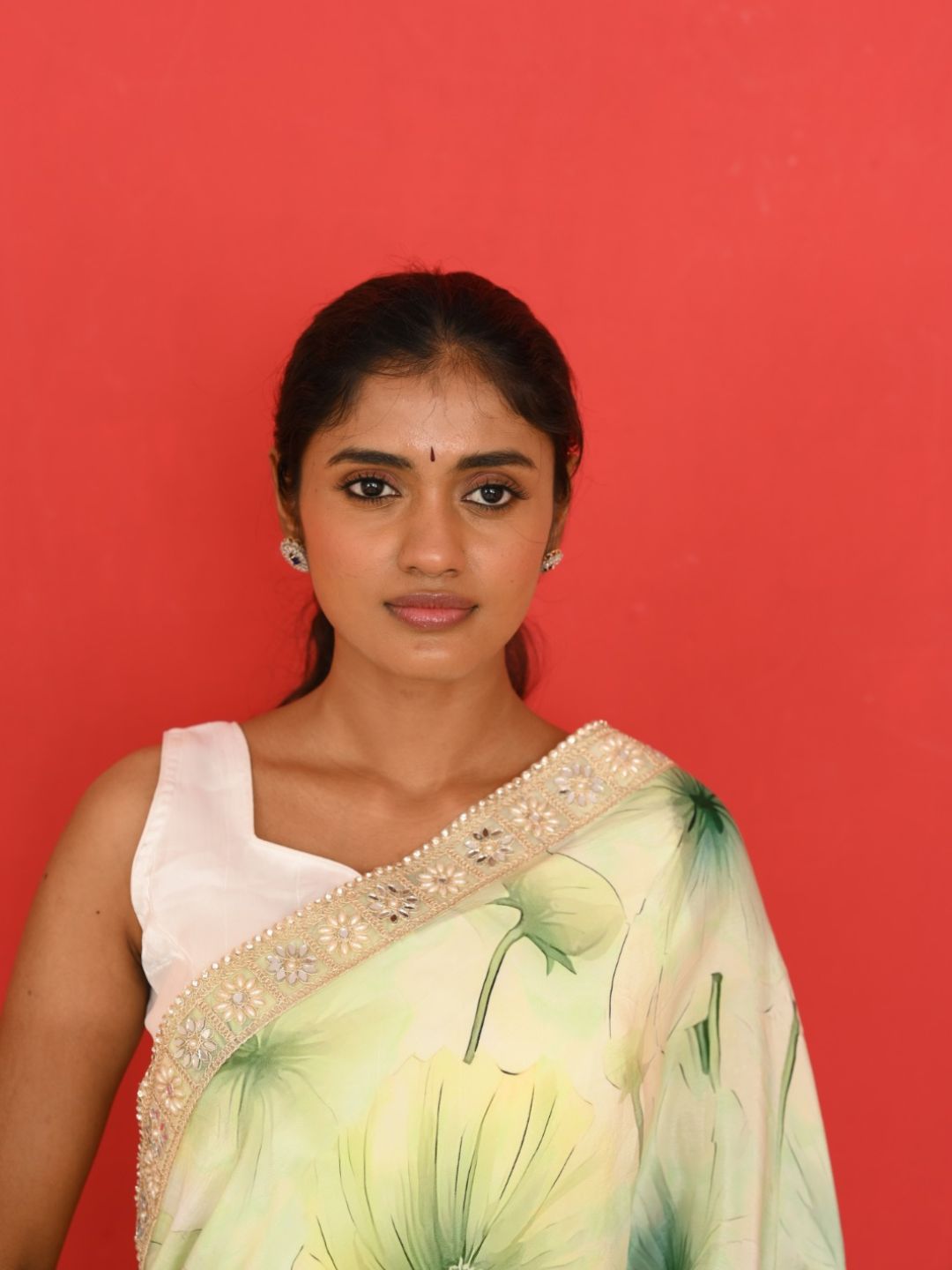 Mint Blossom Saree - Image 5