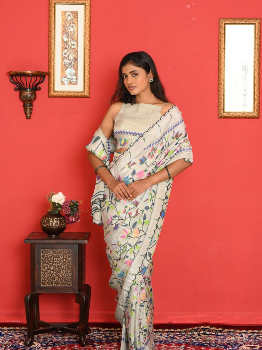 Pastel Petals Sarees - Image 3
