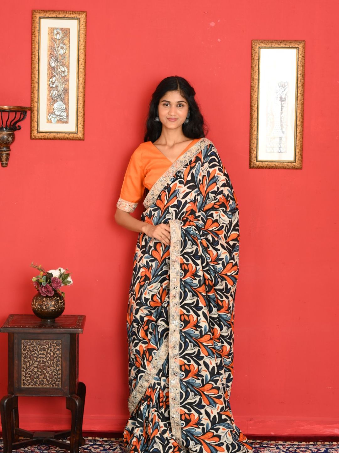 Rustic Bloom Sarees