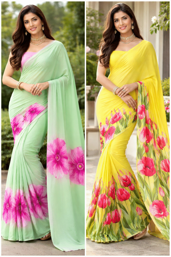 Indian silk sarees