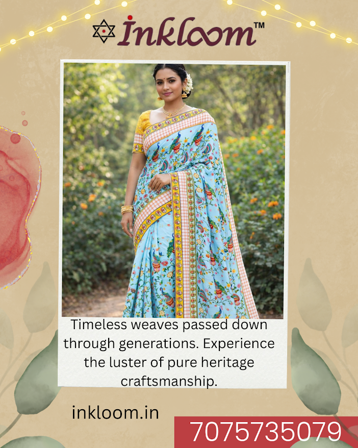 Premium Wholesale Sarees Manufacturer India | inkloom.in