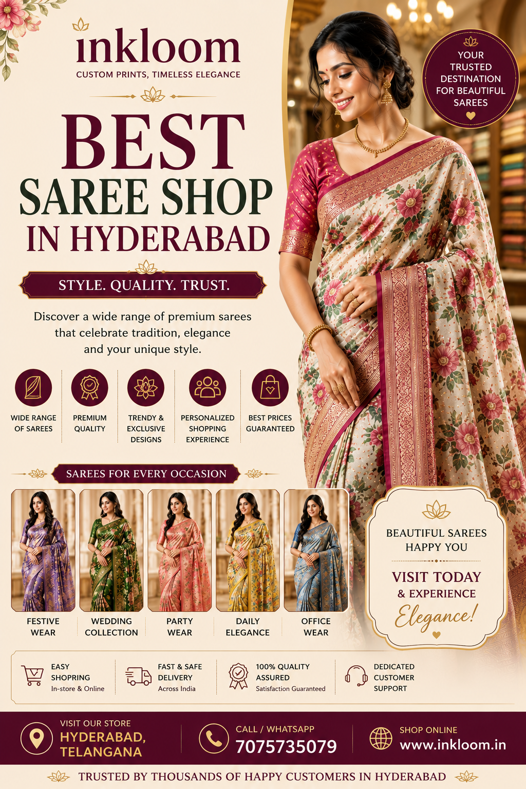 Best Saree Shop in Hyderabad