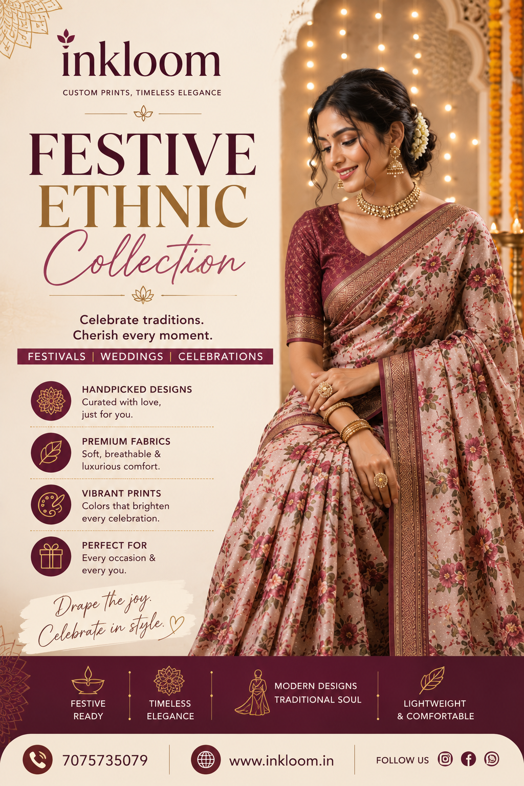 Buy Wholesale Sarees Online in Hyderabad