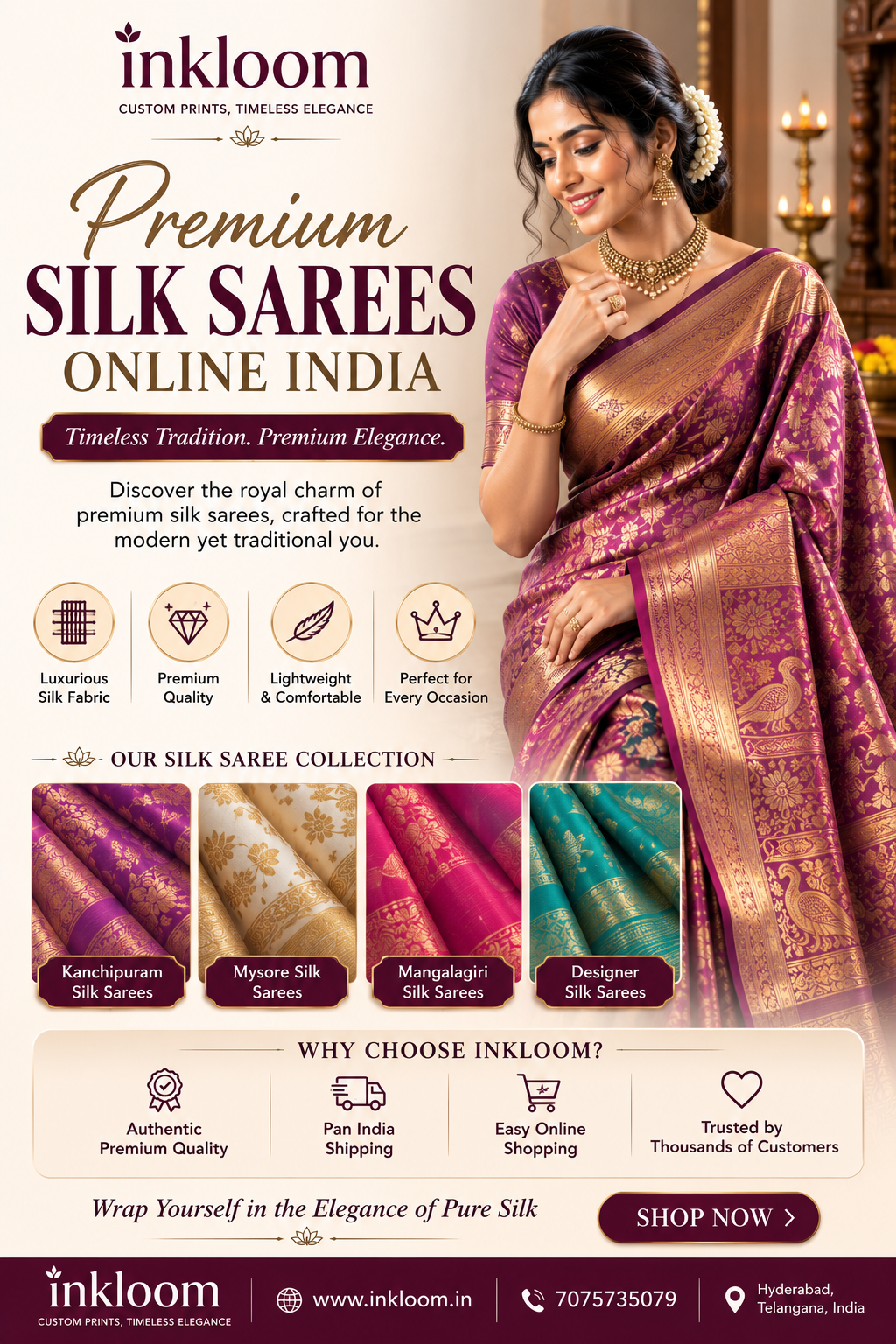 Premium Silk Sarees Online India