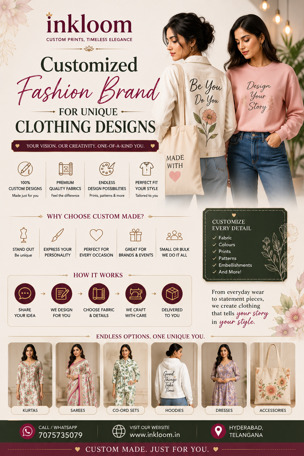 Customized Fashion Brand for Unique Clothing Designs